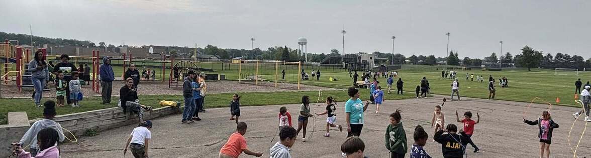 Kids on playground